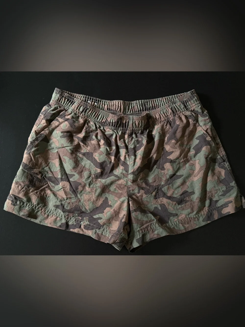 Columbia Sandy River II Camo Shorts Women’s Small 3” Inseam